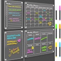 4-Piece Magnetic Dry Erase Calendar Set for $20 + free shipping w/ Prime