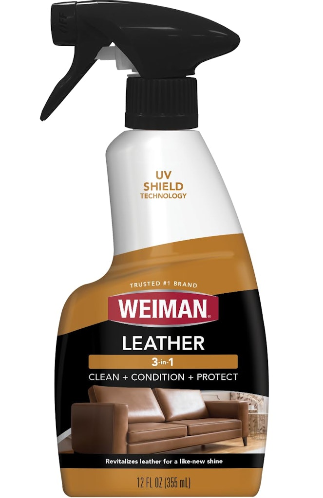 Weiman 12-oz. Leather Cleaner & Conditioner: $8.98
