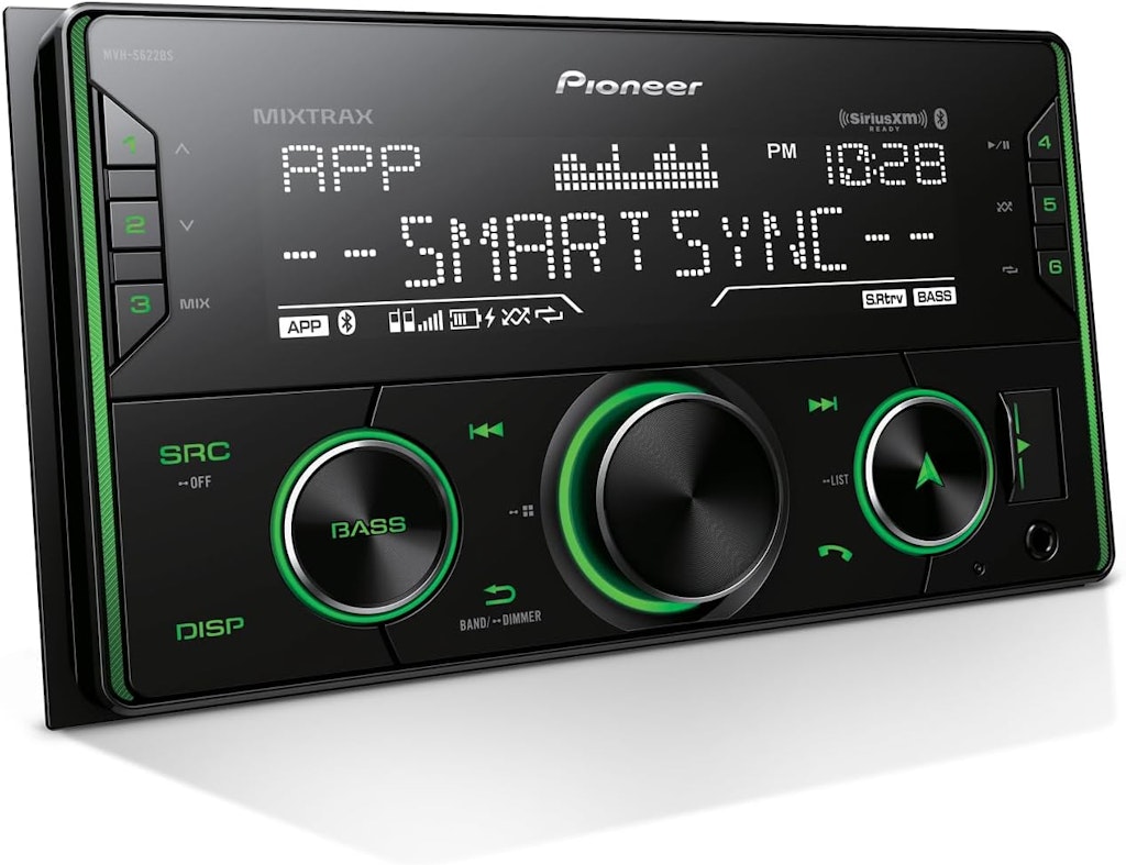 Pioneer Double Din Digital Media Receiver: $108