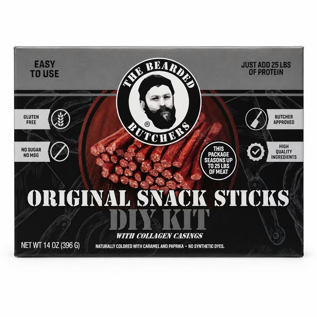 The Bearded Butchers Original Snack Sticks DIY Kit: $17
