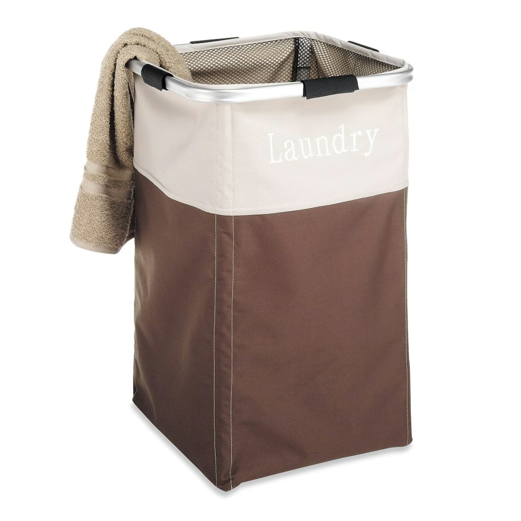 Whitmor Square Easy Care Laundry Hamper: $8.97