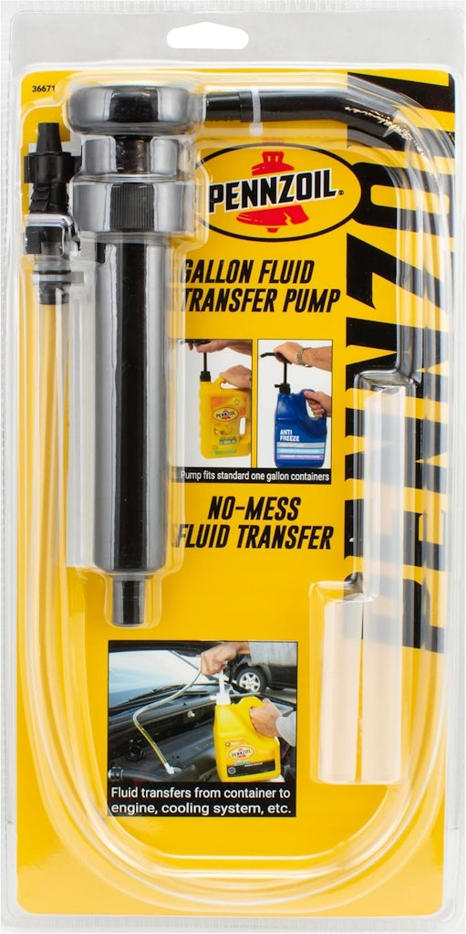 Pennzoil Fluid Transfer Pump: $3.60