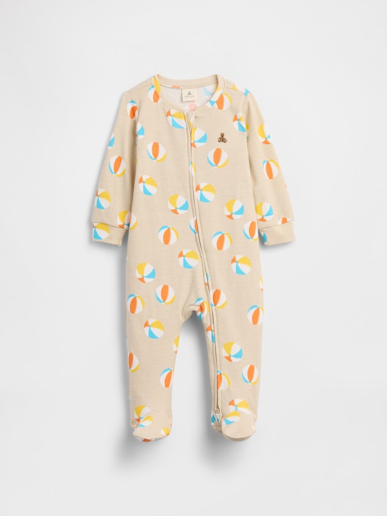 Baby Print Two-Way Zip One-Piece: $14.99 Baby Print Two-Way Zip One-Piece: $14.99