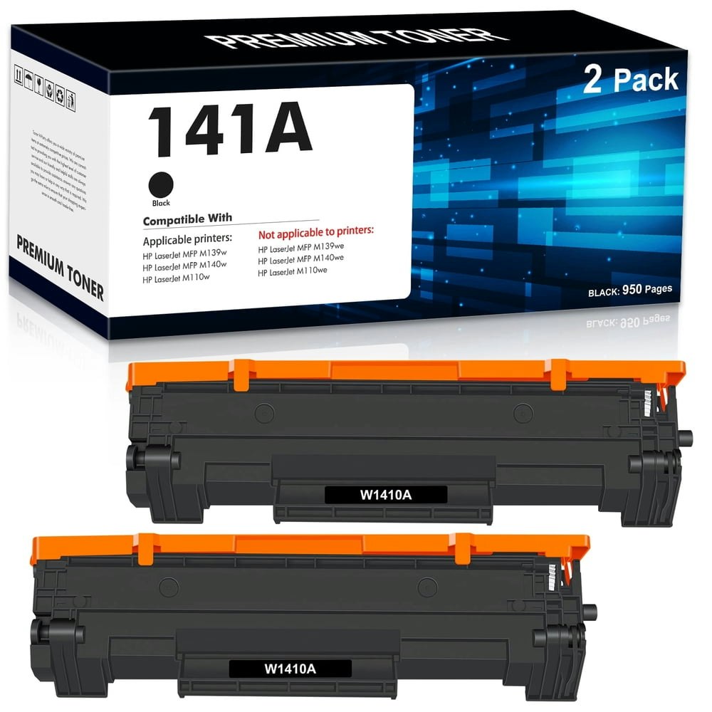 Iamstech 141A W1410A Black Toner Cartridge 2-Pack: $38.89