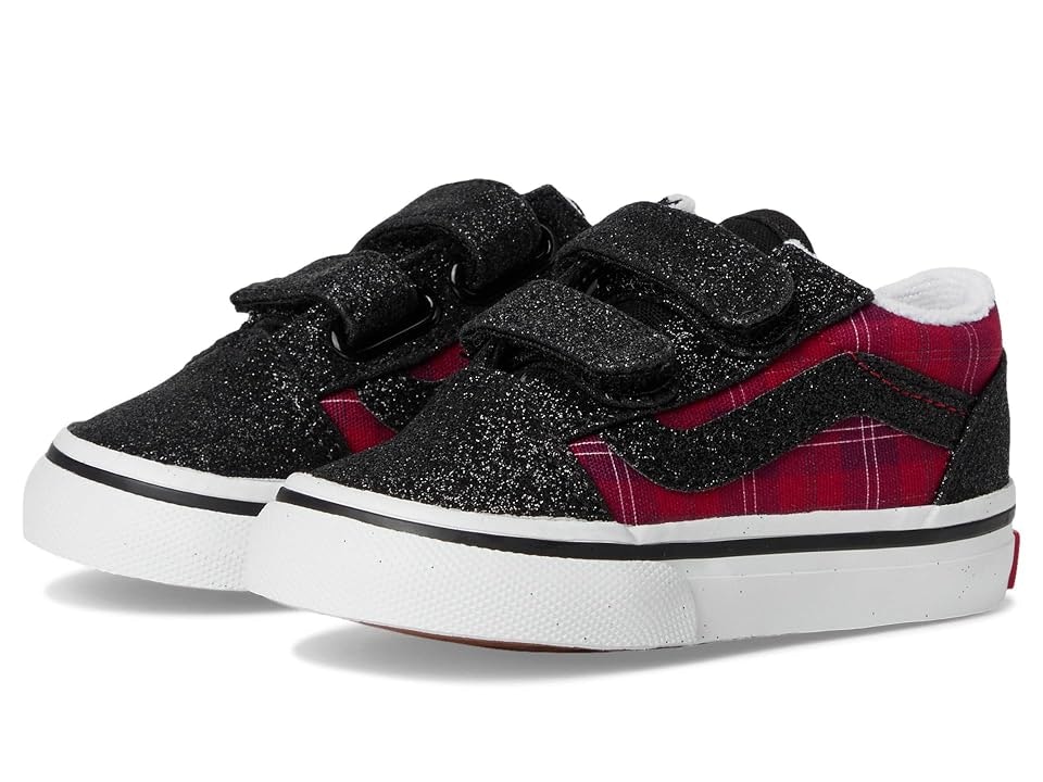 Vans Old Skool V Infant/Toddler Glitter Plaid Shoes: $20.25 Vans Old Skool V Infant/Toddler Glitter Plaid Shoes: $20.25