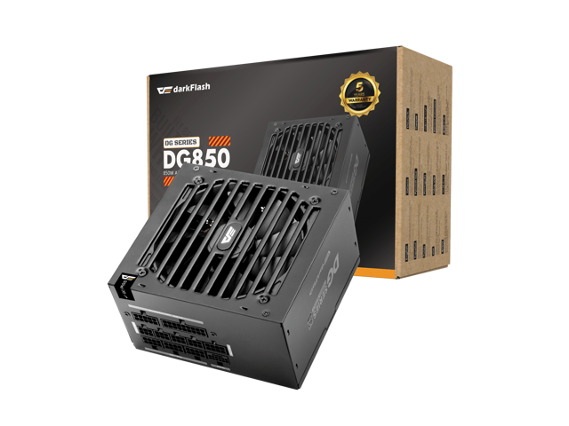 DarkFlash DG850 850W 80 Plus Gold Fully Modular ATX Power Supply: $74.99 DarkFlash DG850 850W 80 Plus Gold Fully Modular ATX Power Supply: $74.99