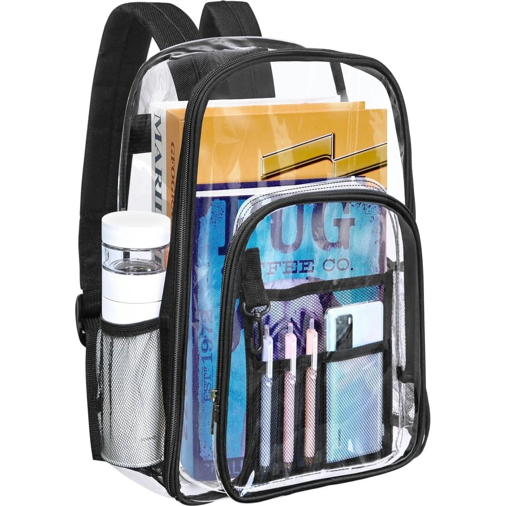 Koithot Heavy Duty Large Clear Backpack: $15.69 Koithot Heavy Duty Large Clear Backpack: $15.69