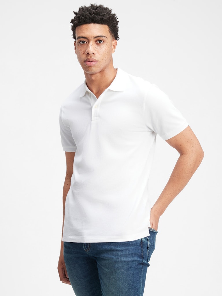 Stretch Pique Polo Shirt: $13.99 Stretch Pique Polo Shirt: $13.99