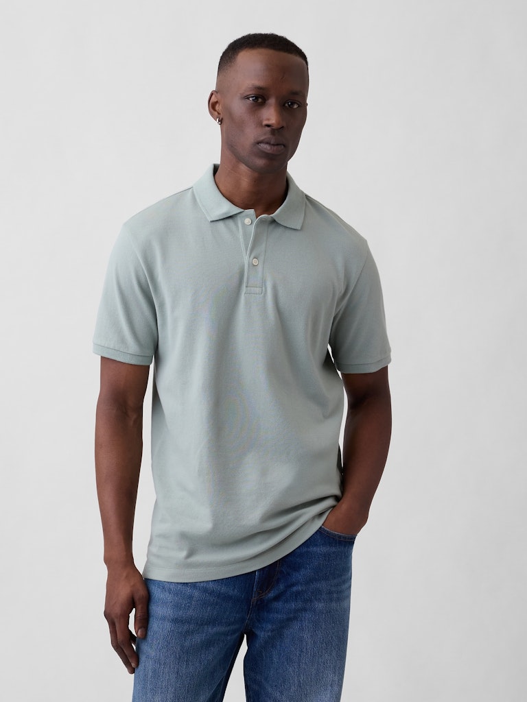 Stretch Pique Polo Shirt: $13.99 Stretch Pique Polo Shirt: $13.99
