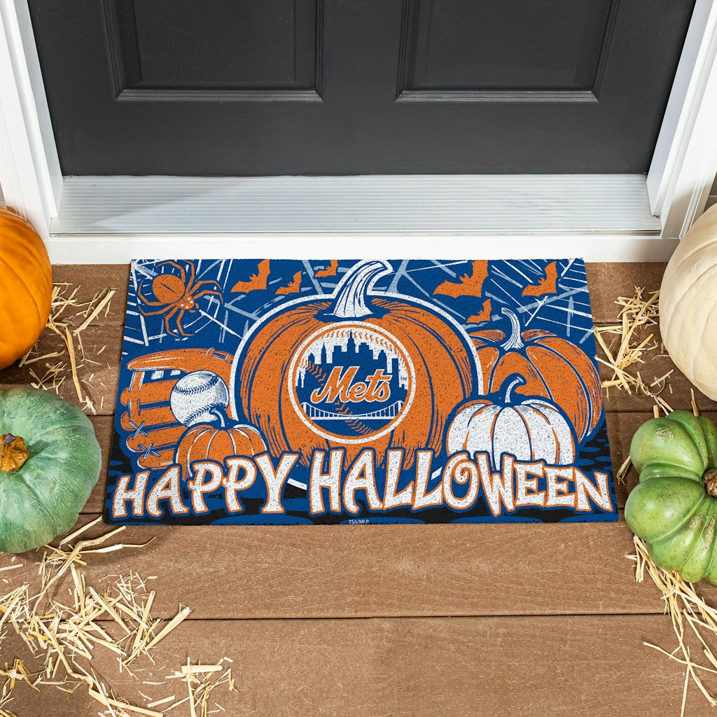 New York Mets 28" x 16" Turf Door Mat: $39.99 New York Mets 28" x 16" Turf Door Mat: $39.99