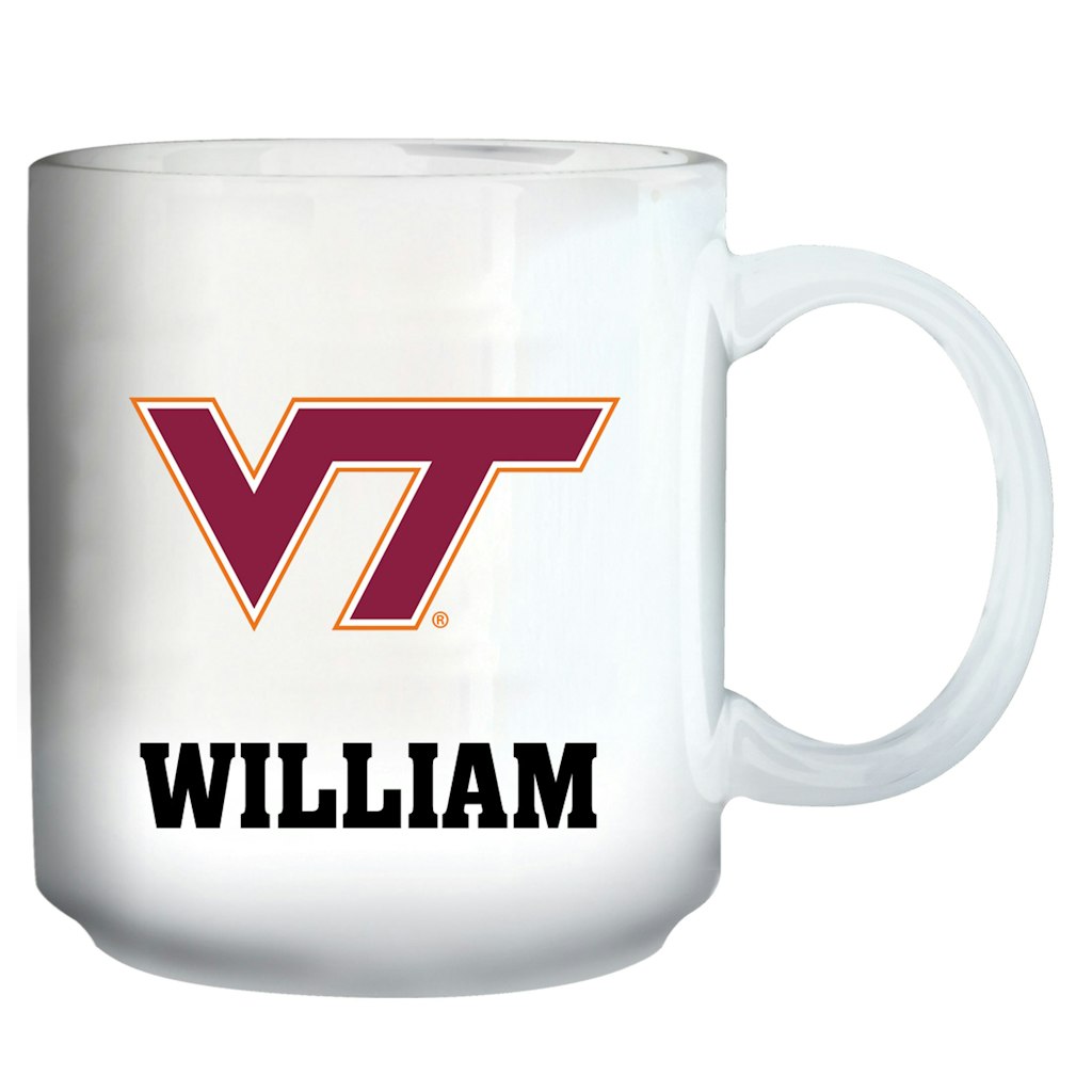 Virginia Tech Hokies 11oz. Personalized Mug: $29.99 Virginia Tech Hokies 11oz. Personalized Mug: $29.99