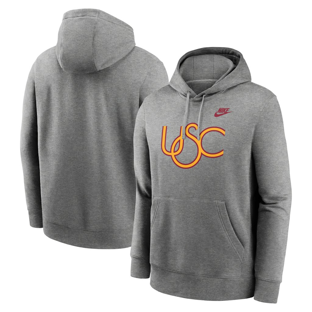 Nike USC Trojans Legacy Logo Club Fleece Pullover Hoodie: $89.99
