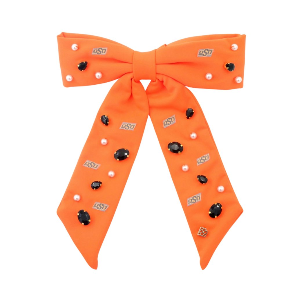 Brianna Cannon Oklahoma State Cowboys Bow Barrette: $74.99 Brianna Cannon Oklahoma State Cowboys Bow Barrette: $74.99