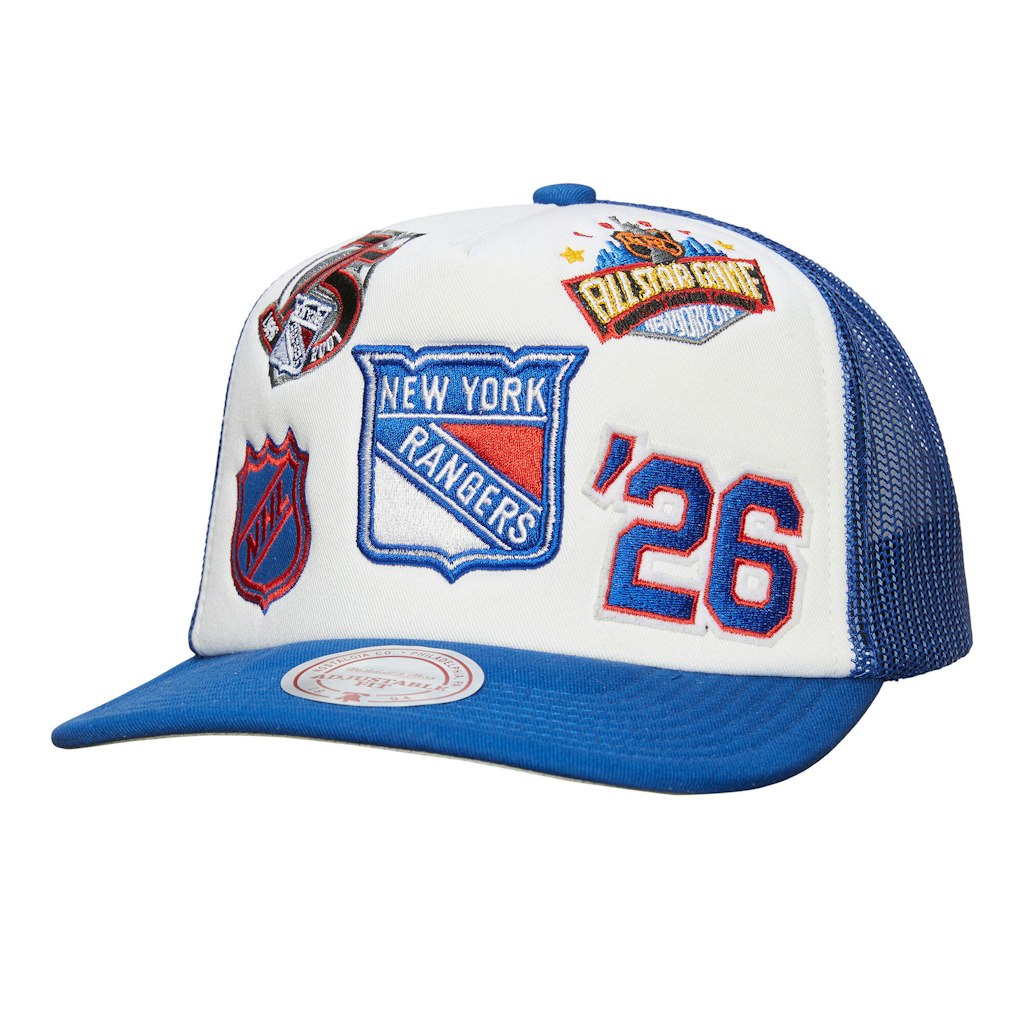 Mitchell & Ness New York Rangers Gridlock Trucker Hat: $39.99