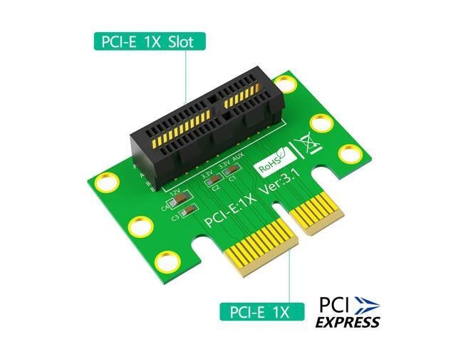 PCIe 1x 90-Degree Riser Card: $19.18 PCIe 1x 90-Degree Riser Card: $19.18