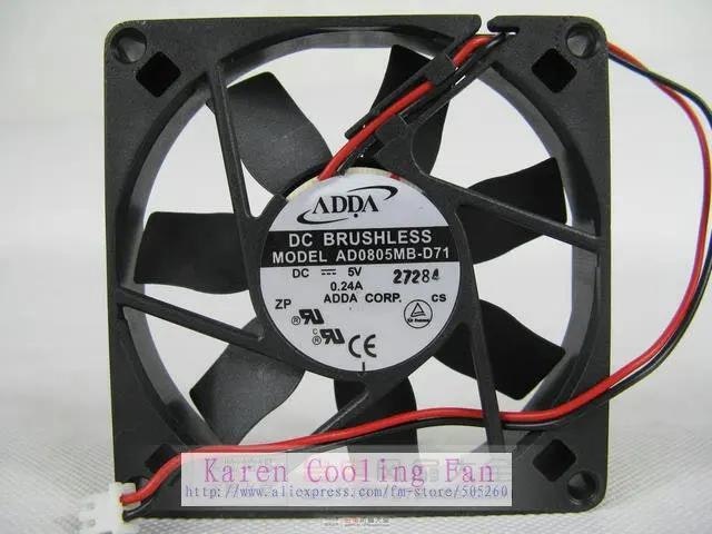 ADDA 80mm 5V Computer Case Fan: $30.57 ADDA 80mm 5V Computer Case Fan: $30.57