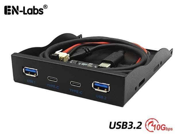 USB 3.2 10Gbps 3.5-Inch Front Panel 4-Port Hub: $32.89