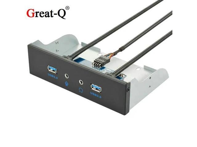 5.25-inch 2-Port USB 3.0 and HD Audio Front Panel Hub: $104.40