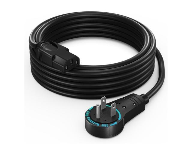 Maximm 8-Foot 16 AWG NEMA 5-15P to IEC13 Rotating Flat Plug Power Cord: $15.99 Maximm 8-Foot 16 AWG NEMA 5-15P to IEC13 Rotating Flat Plug Power Cord: $15.99