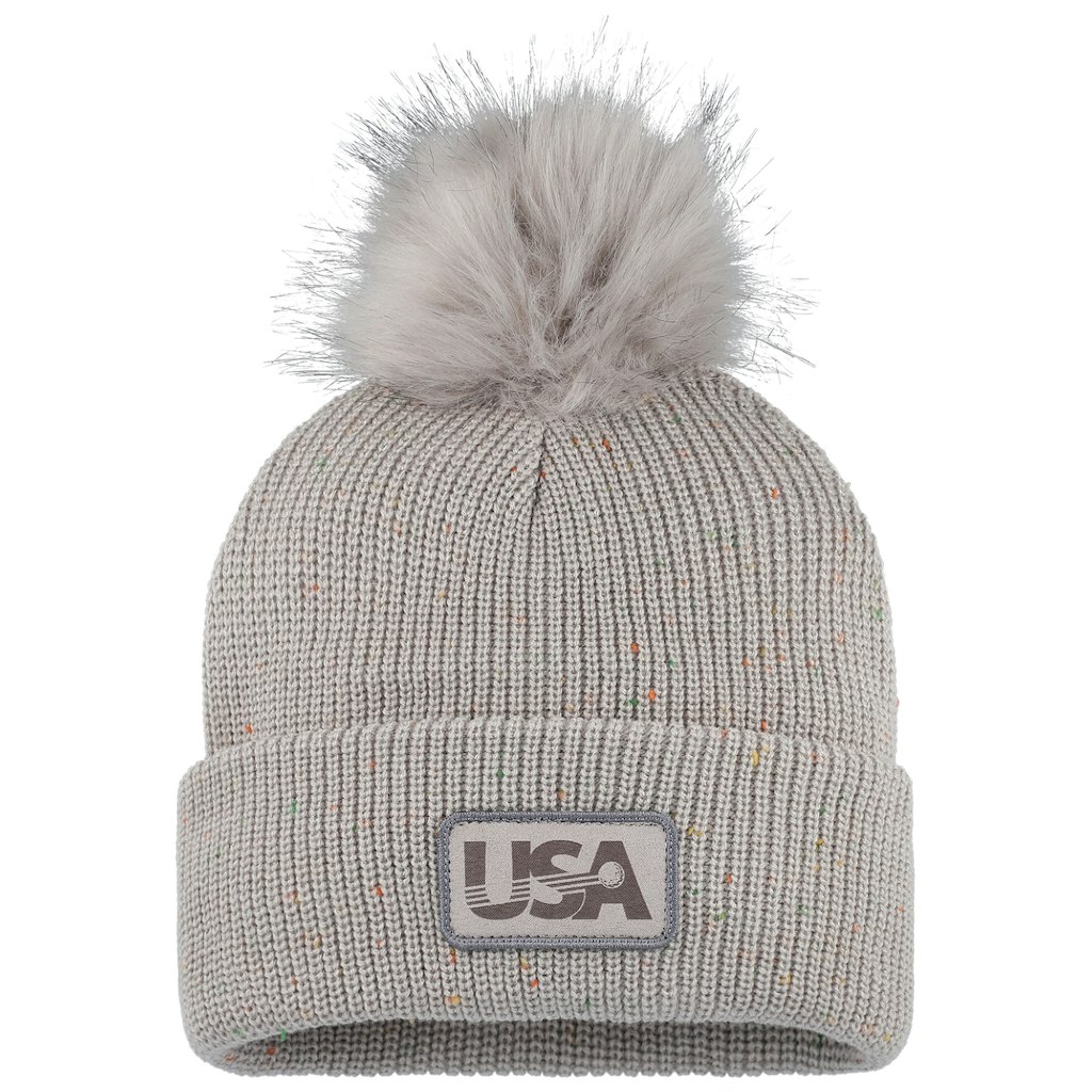 U.S. National Development Program Cuffed Knit Pom Hat: $37.99