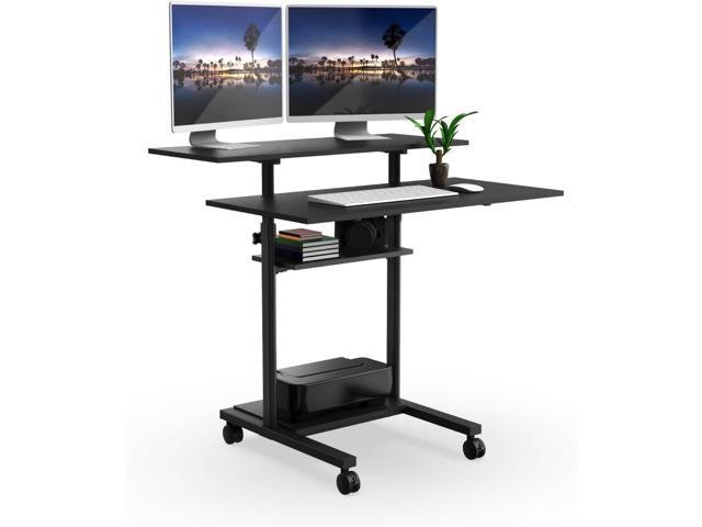 Mount-It! 40-Inch Rolling Sit-Stand Computer Desk: $425.18 Mount-It! 40-Inch Rolling Sit-Stand Computer Desk: $425.18