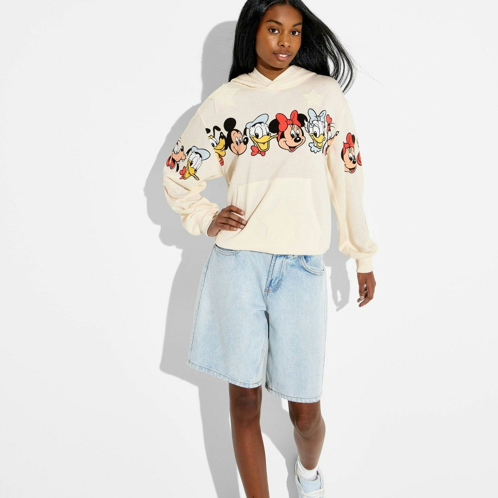 Women's Mickey & Friends Graphic Hooded Sweatshirt: $30 Women's Mickey & Friends Graphic Hooded Sweatshirt: $30