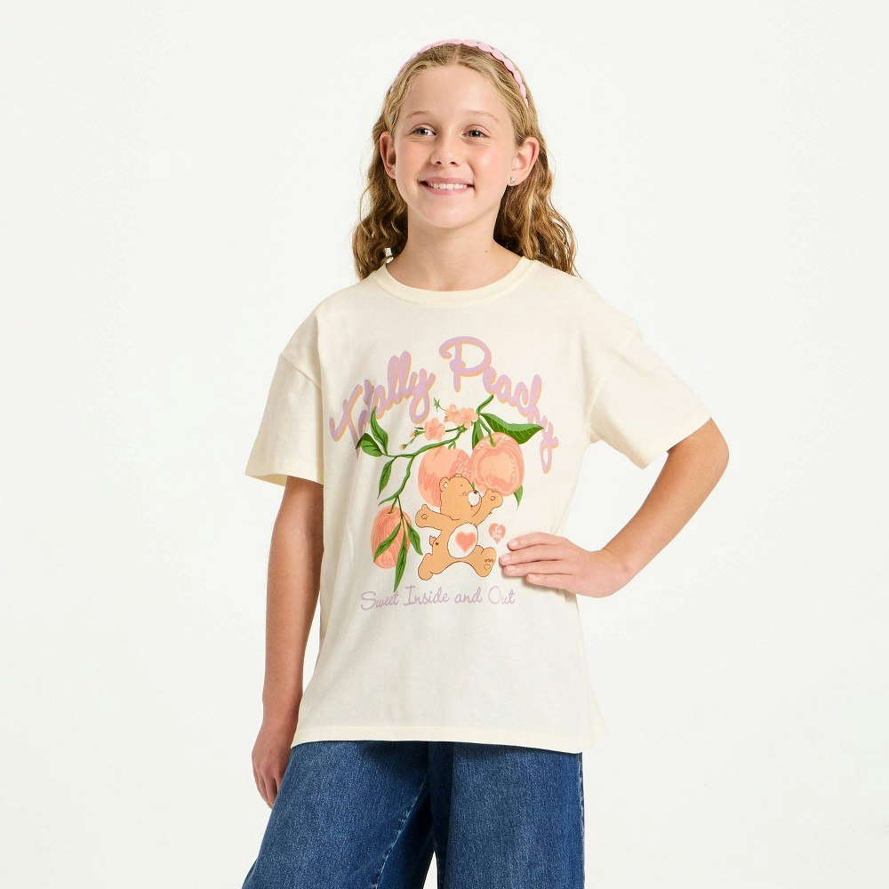 Girls' Care Bears Oversized Short Sleeve Graphic T-Shirt: $10