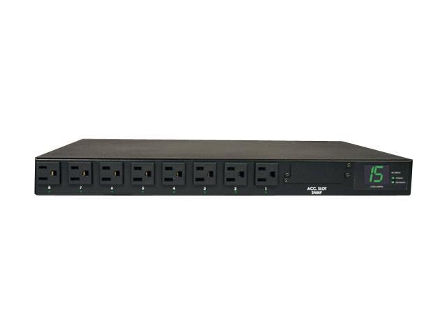 Tripp Lite PDUMH15AT 15A 8-Outlet 1U Rack-Mount Metered PDU with ATS: $373.99 Tripp Lite PDUMH15AT 15A 8-Outlet 1U Rack-Mount Metered PDU with ATS: $373.99