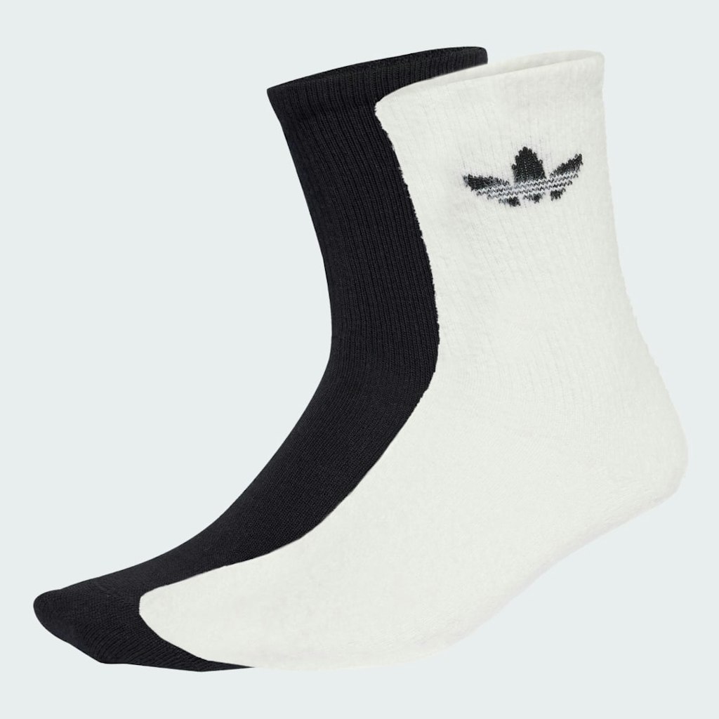 Fluffy Crew Socks 2-Pair: $22
