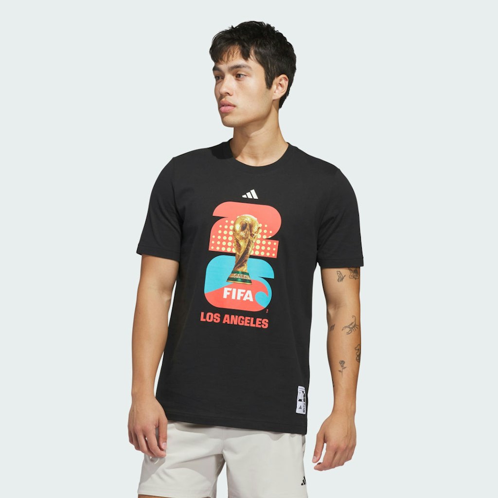 FIFA World Cup 26 Host City Los Angeles Graphic T-Shirt: $50 FIFA World Cup 26 Host City Los Angeles Graphic T-Shirt: $50