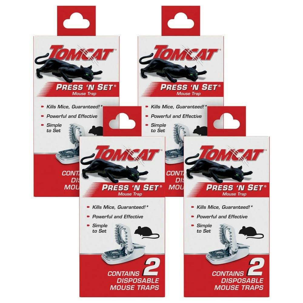 Press 'N Set Mouse Trap 8-Pack: $25.73