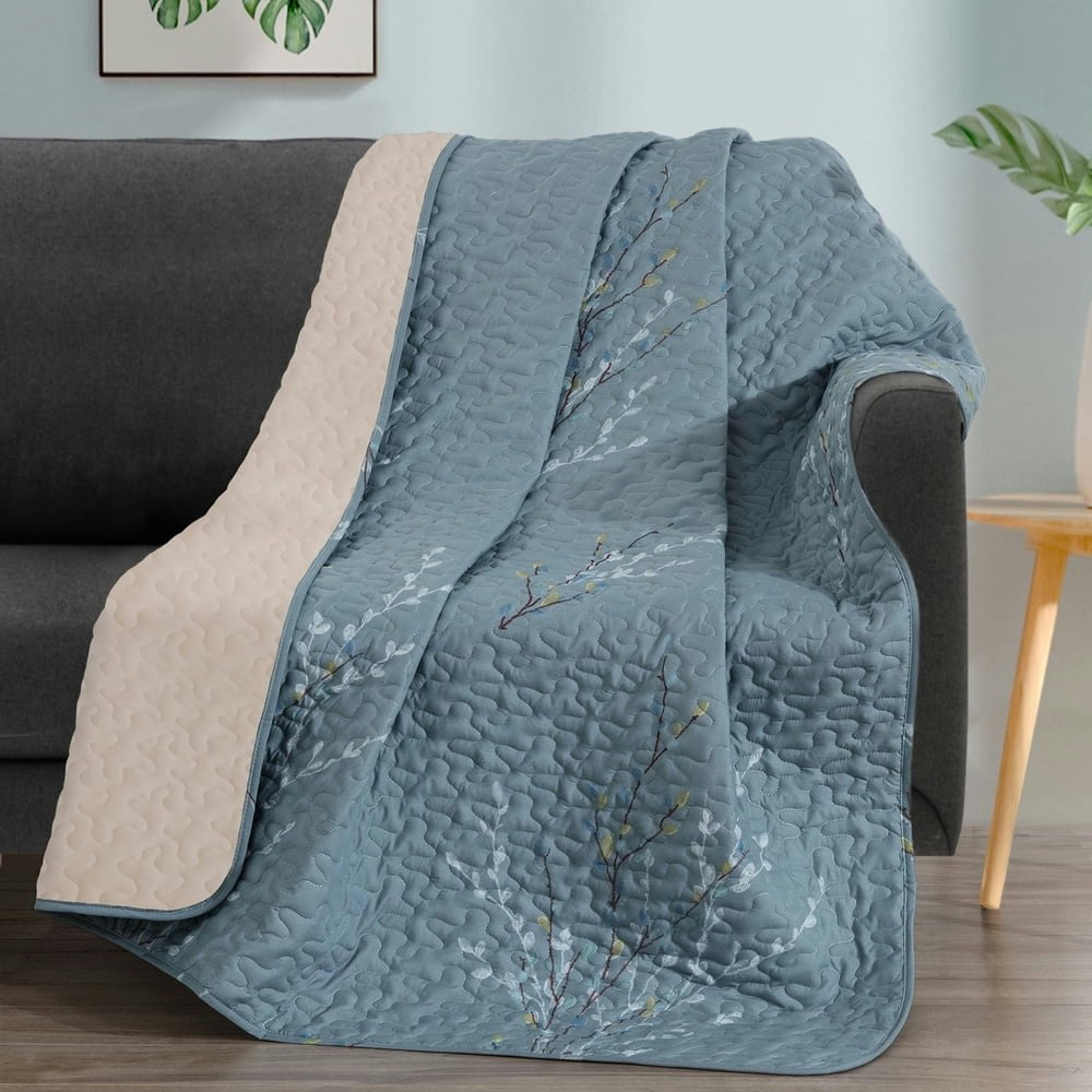 Exclusivo Mezcla 50"x 60" Microfiber Quilted Throw Blanket: $21.79 Exclusivo Mezcla 50"x 60" Microfiber Quilted Throw Blanket: $21.79