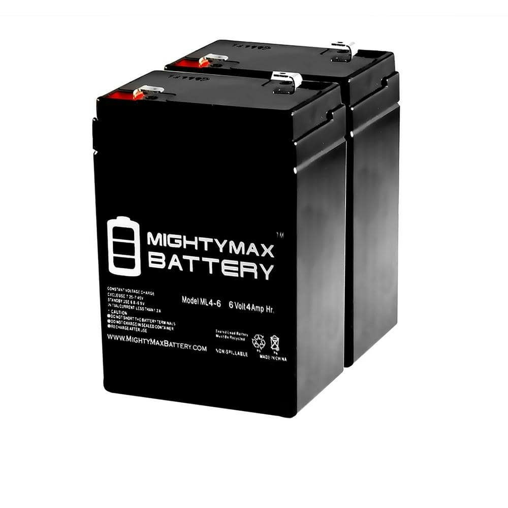 ML4-6 6V 4.5Ah Battery 2-Pack: $19.99 ML4-6 6V 4.5Ah Battery 2-Pack: $19.99