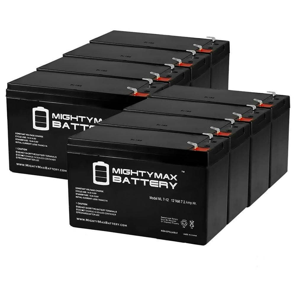 CyberPower RB1270X4E 12V 7Ah SLA UPS Battery Replacement 8-Pack: $129.99 CyberPower RB1270X4E 12V 7Ah SLA UPS Battery Replacement 8-Pack: $129.99