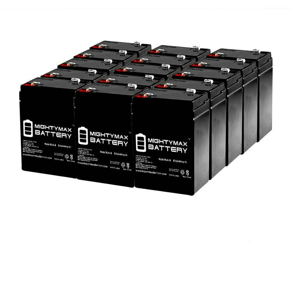 6V 4.5Ah SLA Replacement Battery 15-Pack: $109.99 6V 4.5Ah SLA Replacement Battery 15-Pack: $109.99