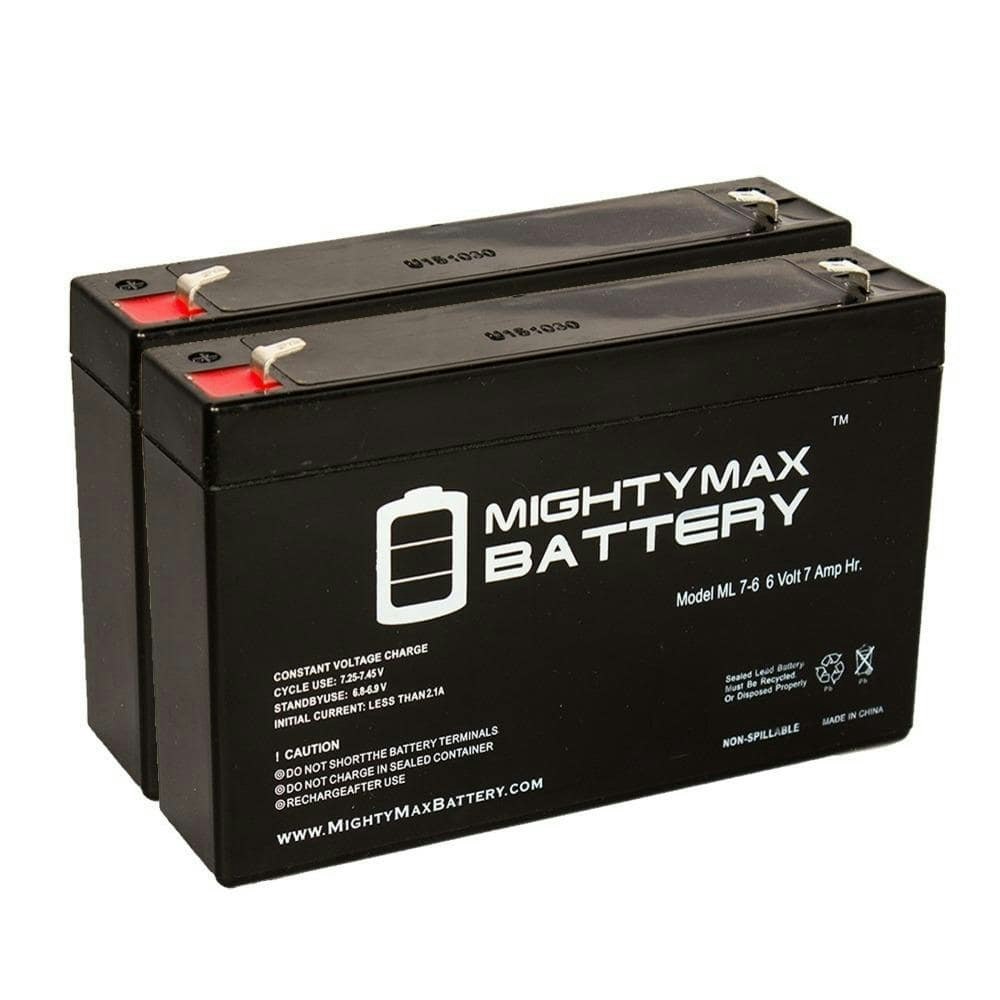 6V 7Ah SLA Battery Replacement 2-Pack: $29.99 6V 7Ah SLA Battery Replacement 2-Pack: $29.99