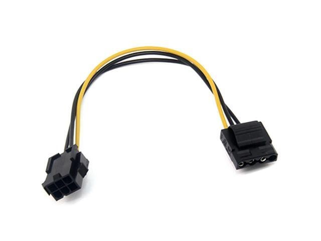 Molex to 6-Pin PCI-E Power Adapter 10-Pack: $17.22 Molex to 6-Pin PCI-E Power Adapter 10-Pack: $17.22