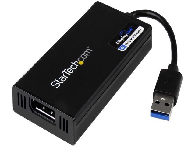 StarTech.com USB 3.0 to 4K DisplayPort External Graphics Adapter: $90.91 StarTech.com USB 3.0 to 4K DisplayPort External Graphics Adapter: $90.91