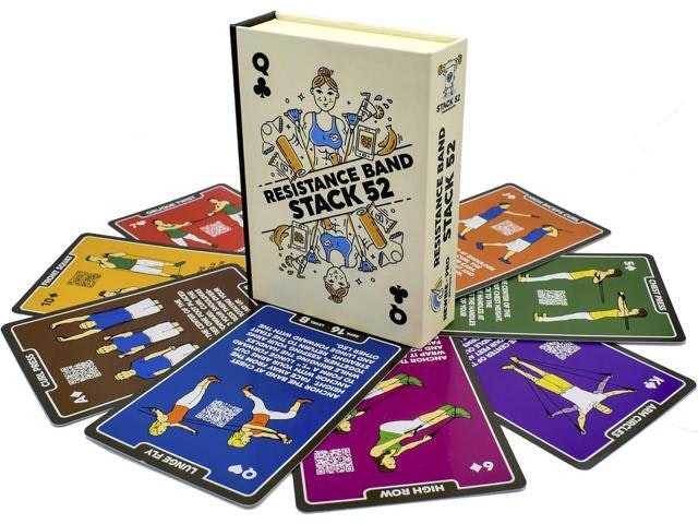 Resistance Band Exercise Cards: $38.94