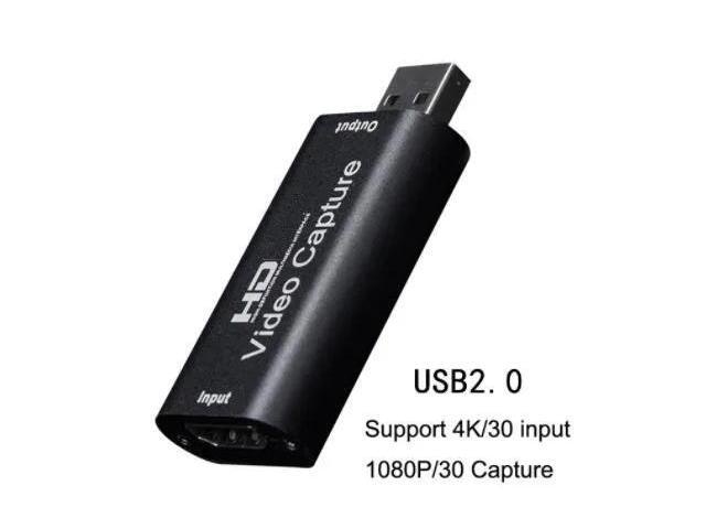 USB 2.0 4K HDMI Video Capture Card: $26.18