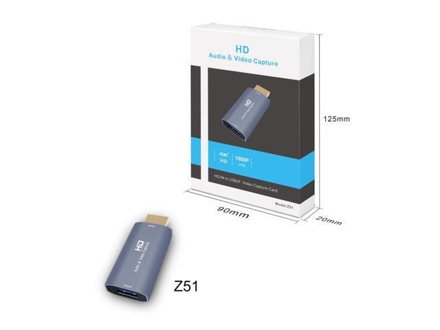 Z51 1080p HDMI to USB Video Capture Card: $27.82