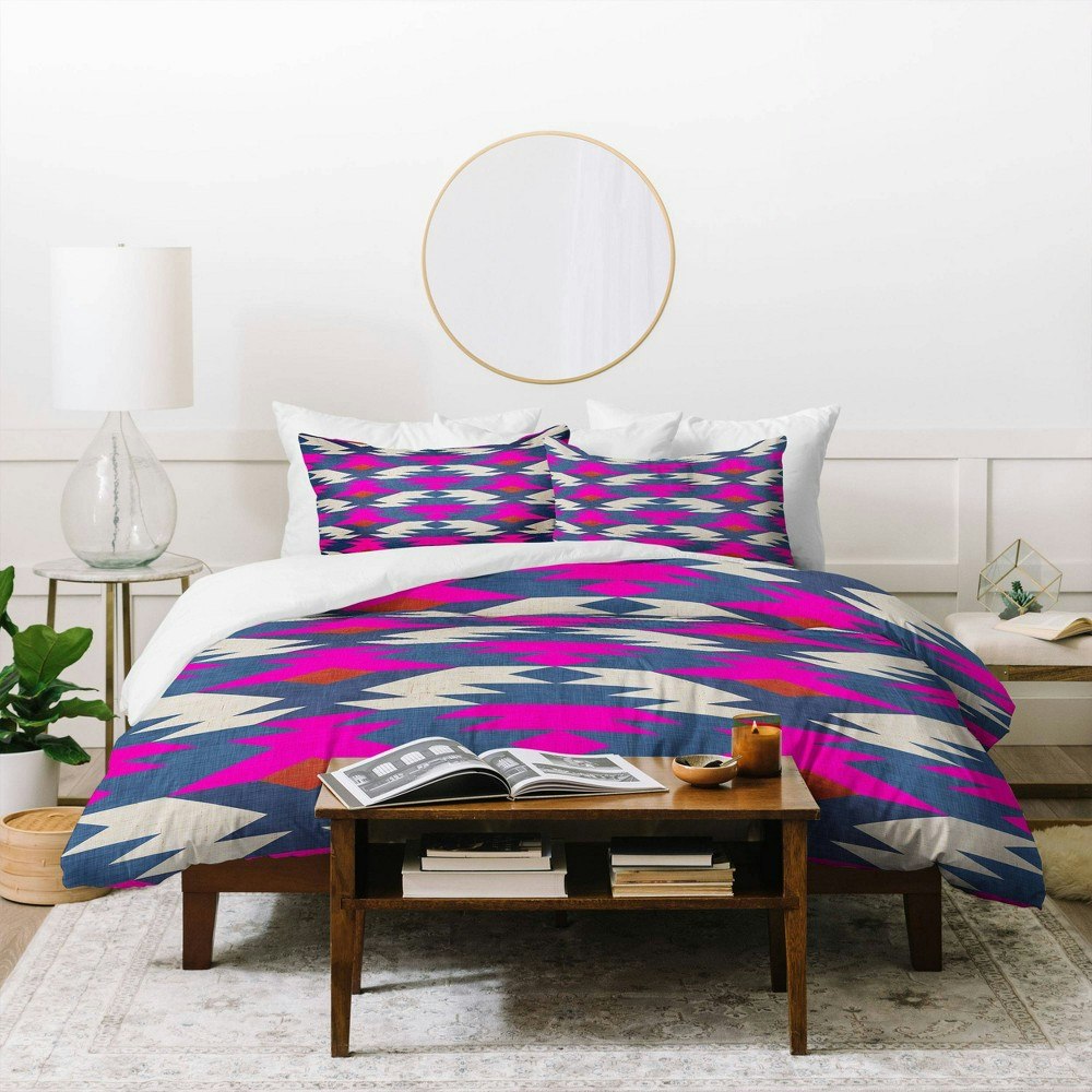Deny Designs Holli Zollinger Diamond Kilim King Duvet Cover Set: $249 Deny Designs Holli Zollinger Diamond Kilim King Duvet Cover Set: $249