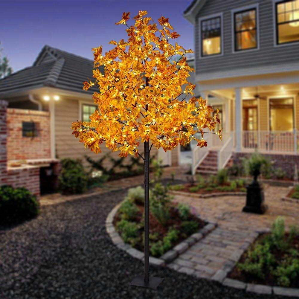 Lightshare LED Maple Tree Light Stakes: $125.99