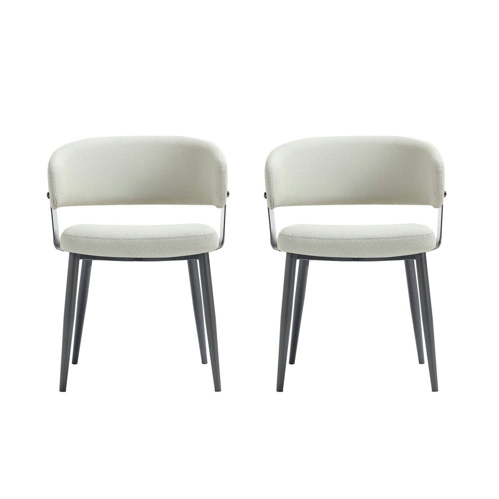 Manhattan Comfort Luce Vegan Leather Dining Chair 2-Pack: $437.99 Manhattan Comfort Luce Vegan Leather Dining Chair 2-Pack: $437.99