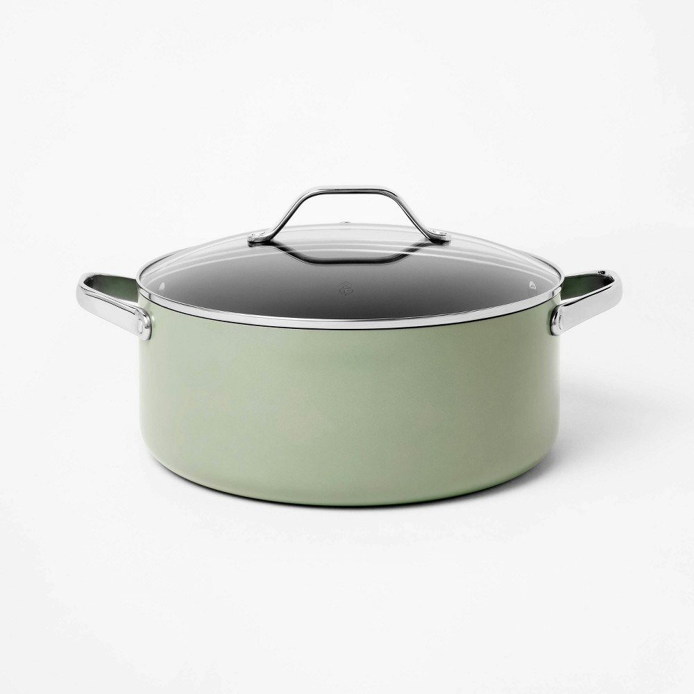 Figmint 8-Quart Nonstick Ceramic Aluminum Stock Pot: $46 Figmint 8-Quart Nonstick Ceramic Aluminum Stock Pot: $46