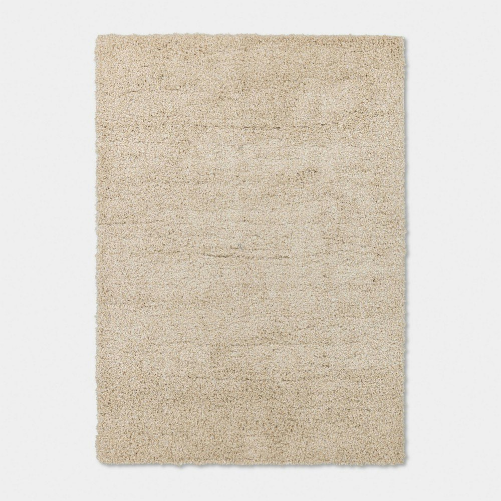 Threshold 5x7-foot Speckled Shag Area Rug: $50