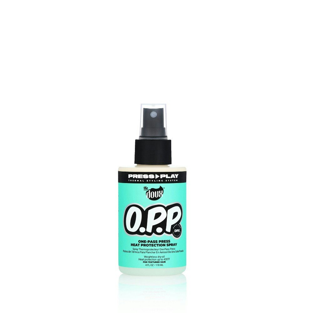The Doux O.P.P. Heat Protectant Spray 4-fl oz: $14.99