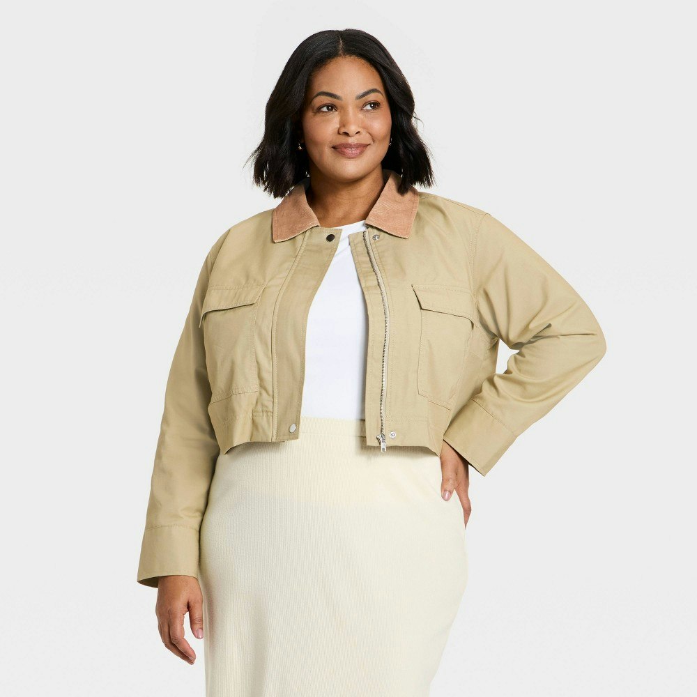 A New Day Women's Transitional Cropped Jacket: $22.50 A New Day Women's Transitional Cropped Jacket: $22.50