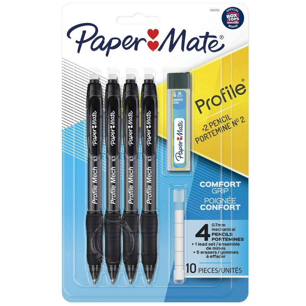 Paper Mate Profile 0.7mm #2 Mechanical Pencils 4-Pack: $5.69 Paper Mate Profile 0.7mm #2 Mechanical Pencils 4-Pack: $5.69