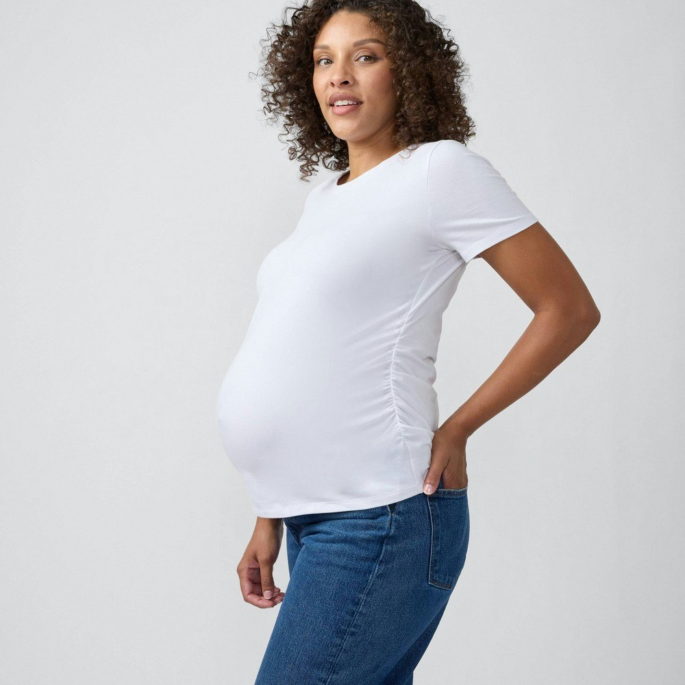Ingrid & Isabel Maternity Everyday Core Short Sleeve Tee: $15 Ingrid & Isabel Maternity Everyday Core Short Sleeve Tee: $15